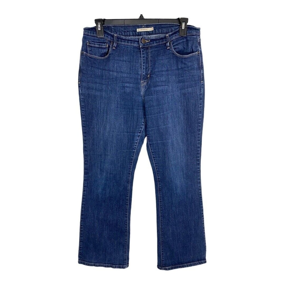 Levis 515 Womens Jeans Size 16 Boot Cut Medium Wash Cowboy Mom Jeans